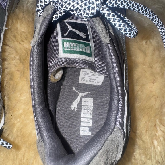 Puma Women’s 6.5 Charcoal gray and Silver Sneakers - Picture 8 of 9
